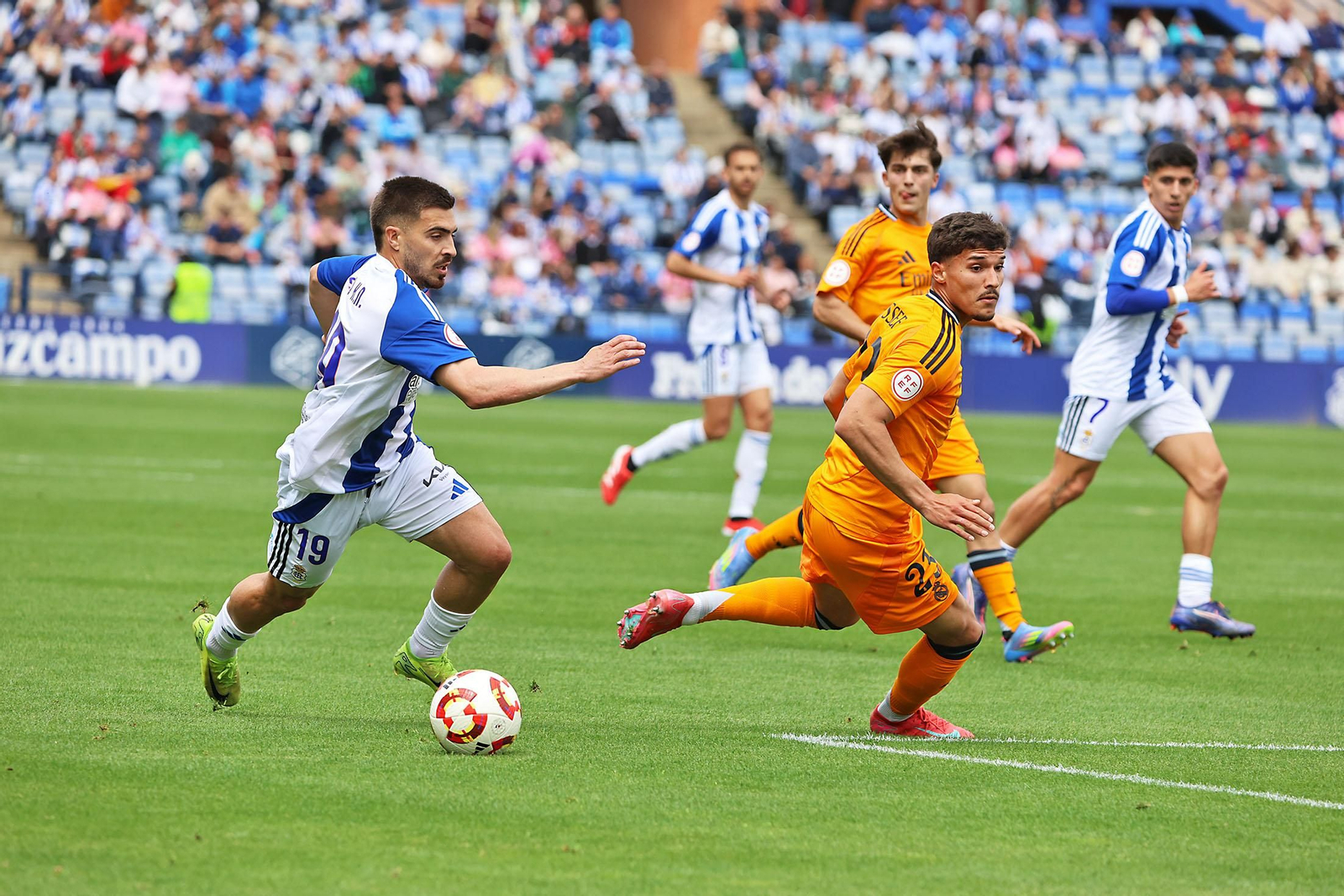 Las imágenes del Recreativo de Huelva- Real Madrid Castilla
