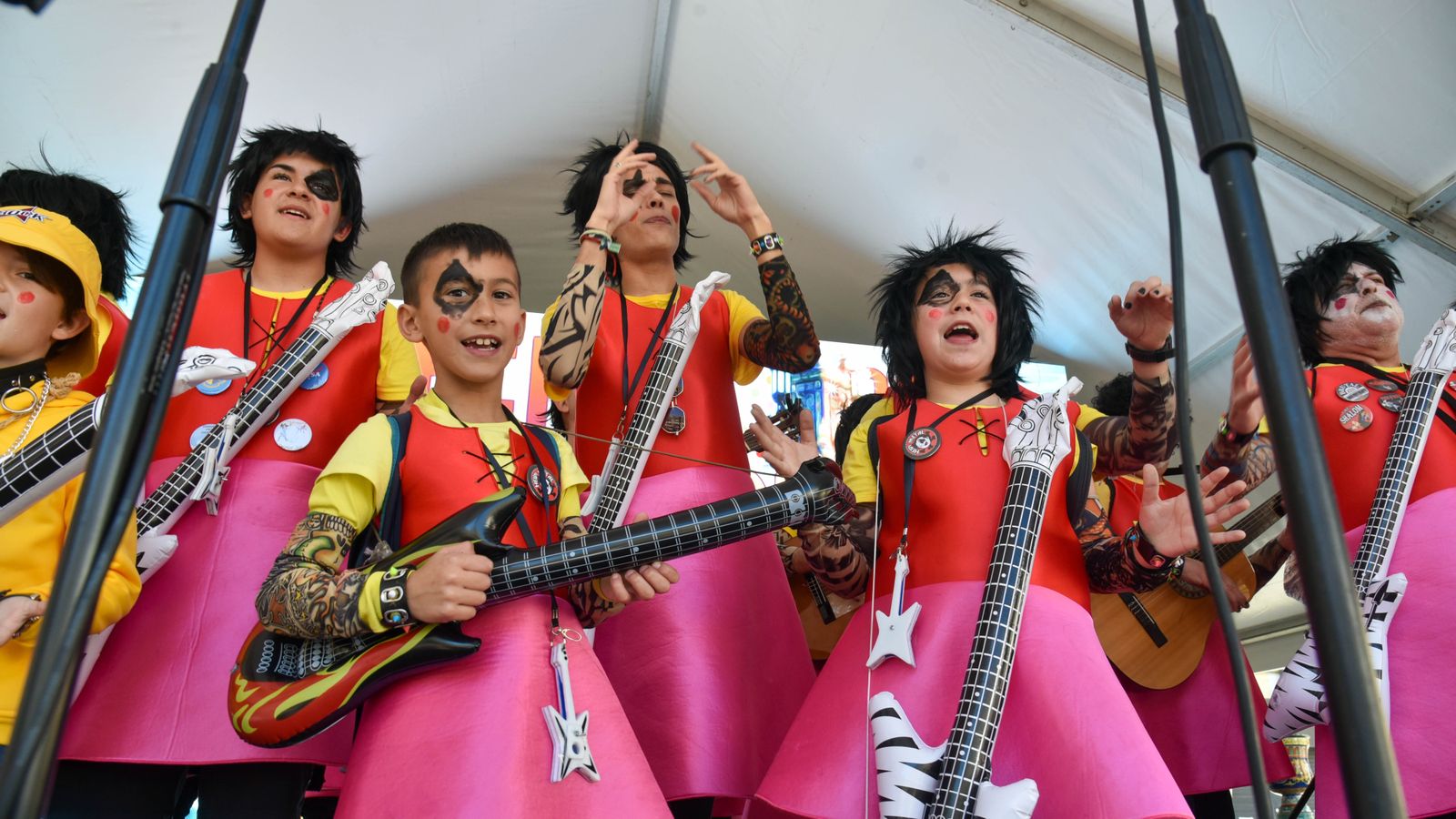 Fotos de la ada popular del Carnaval de Algeciras