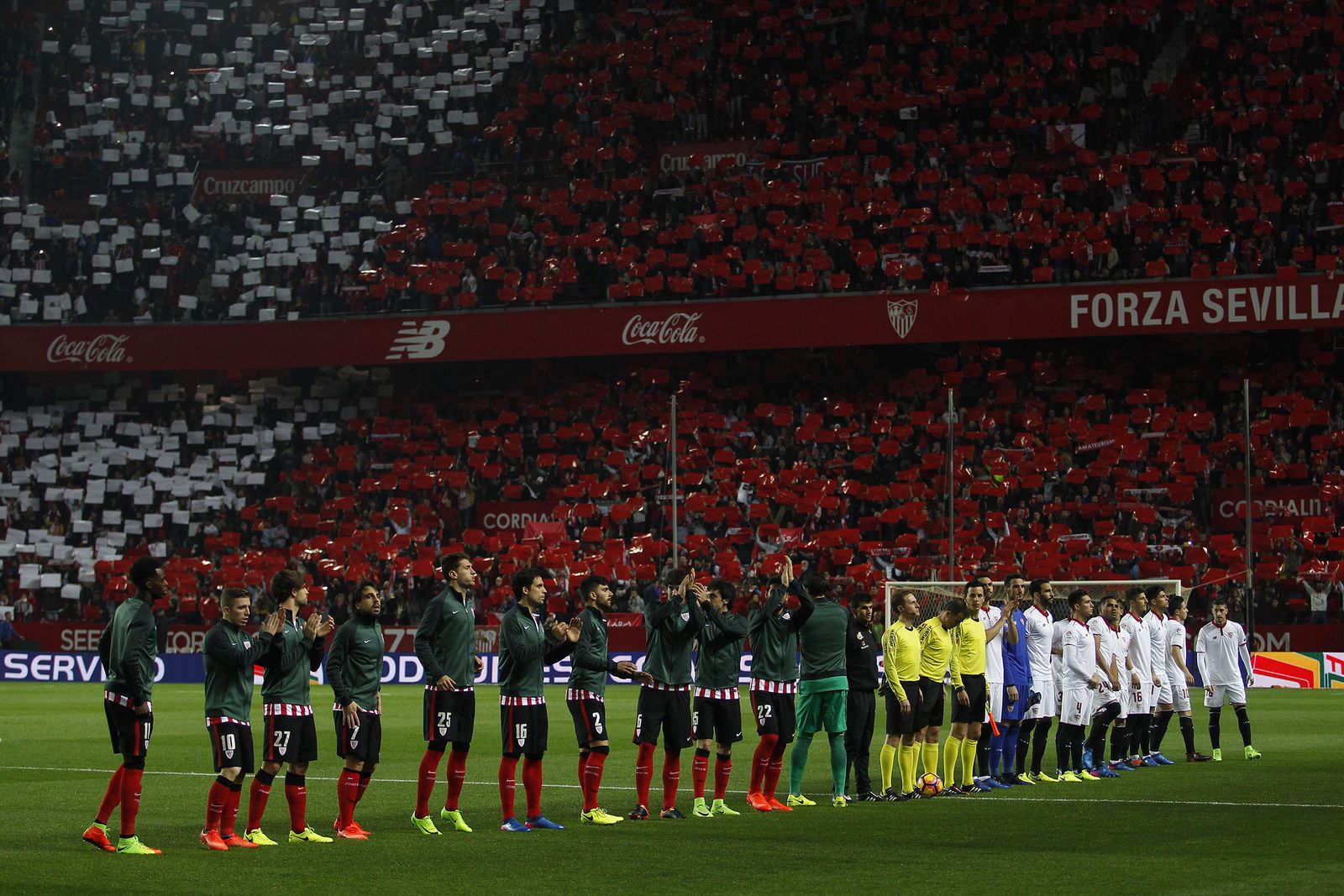 El Sevilla FC-Athletic Club de Bilbao, en imágenes