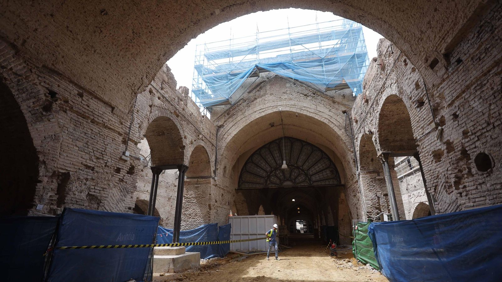 Obras en Las Atarazanas.