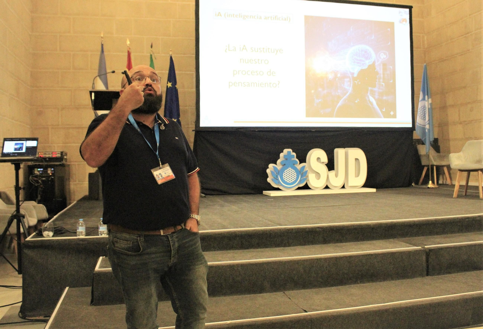 Profesor David Pérez Barreno.