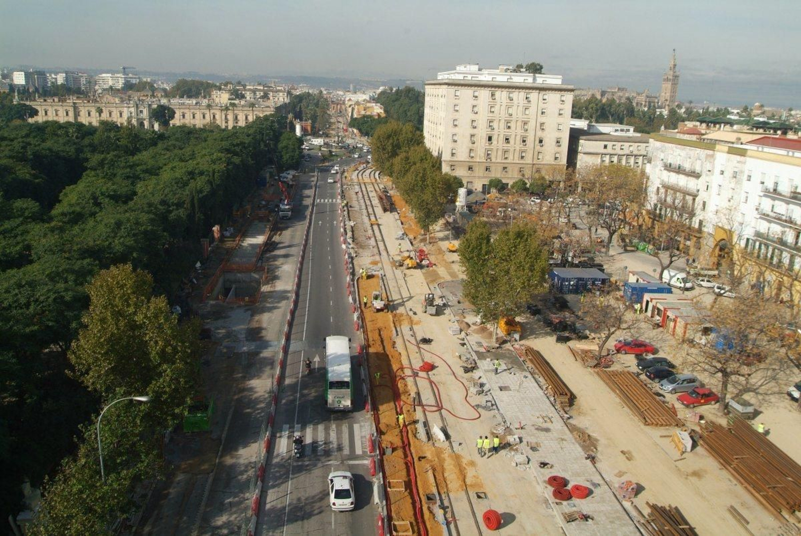 Las obras del Metrocentro