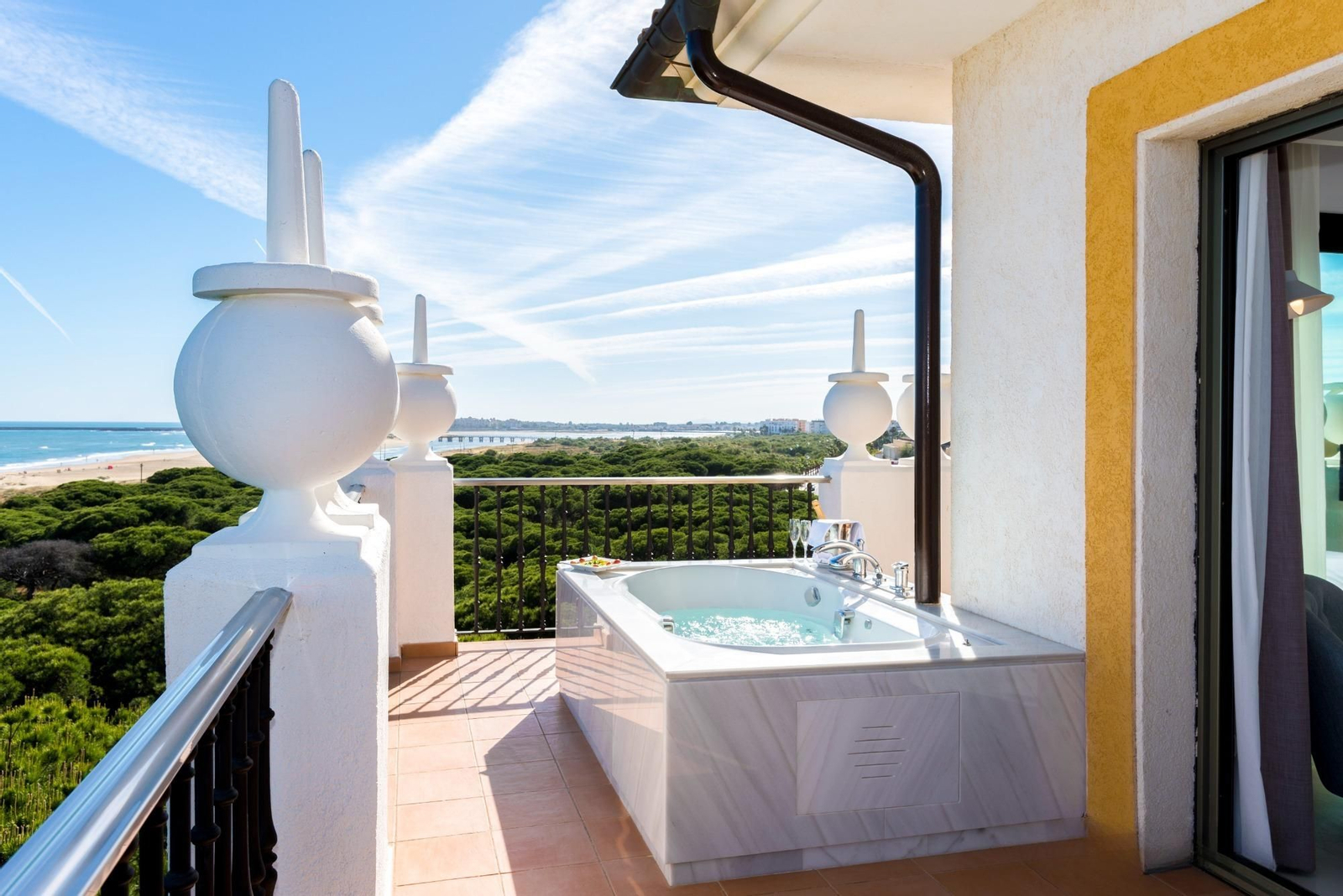 5 hoteles con jacuzzi privado en la provincia de Huelva