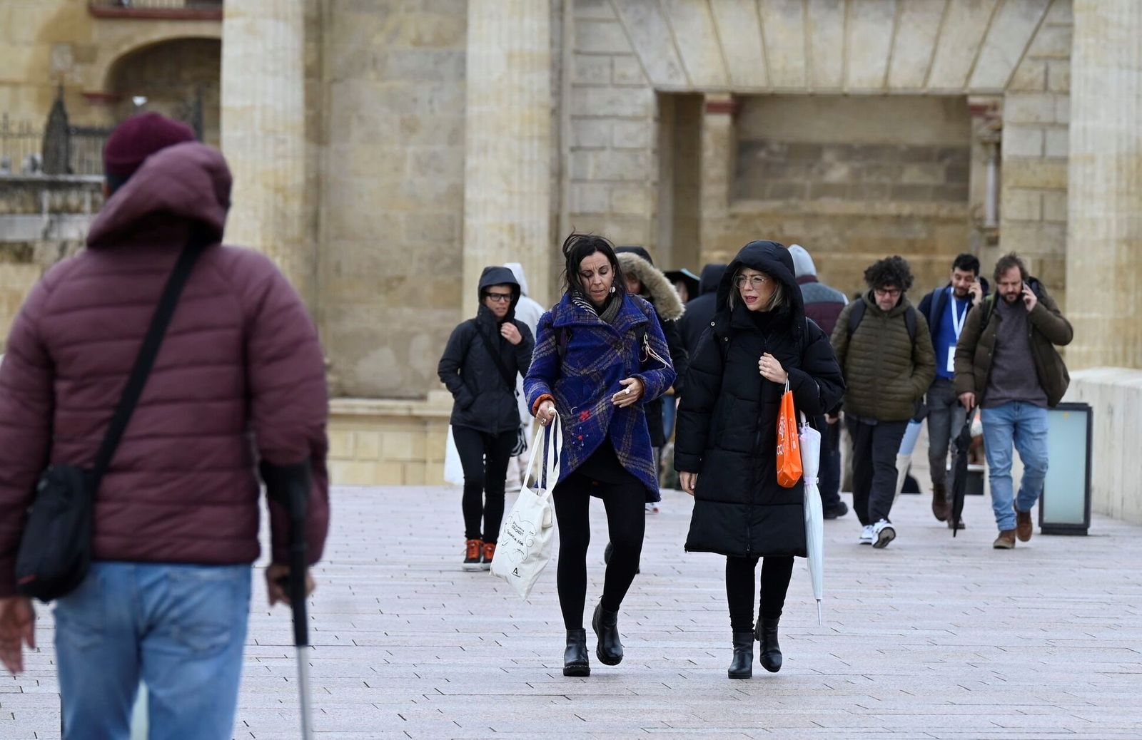 El paso de la borrasca 'Herminia' por Córdoba, en imágenes
