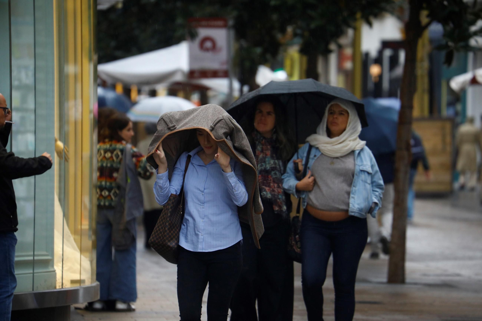 El paso de la borrasca Claudia por Córdoba