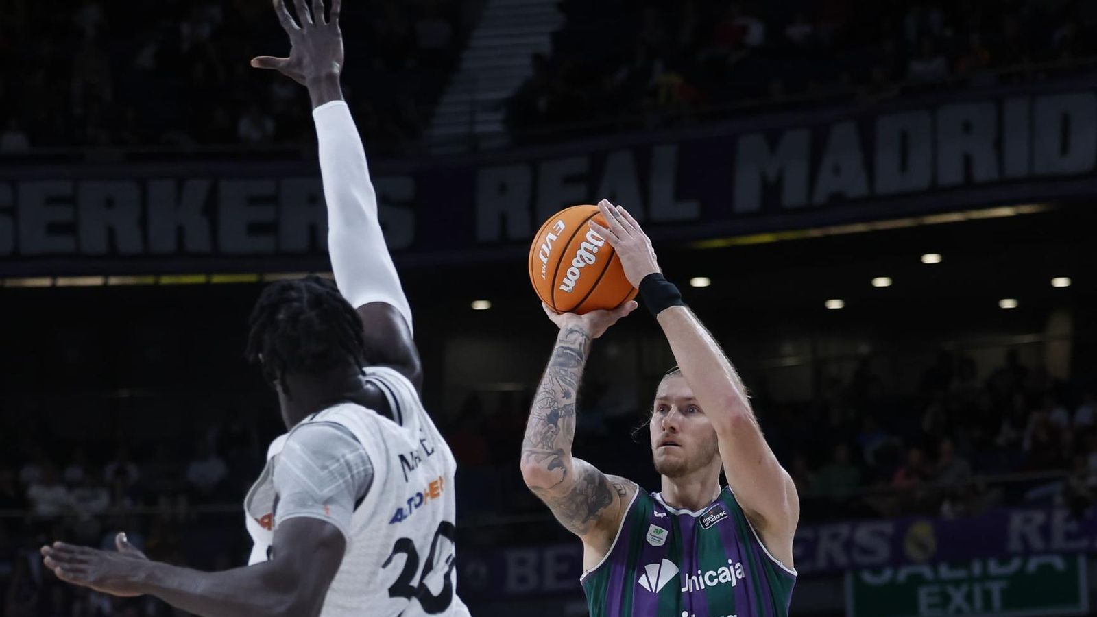 El Real Madrid-Unicaja, en fotos