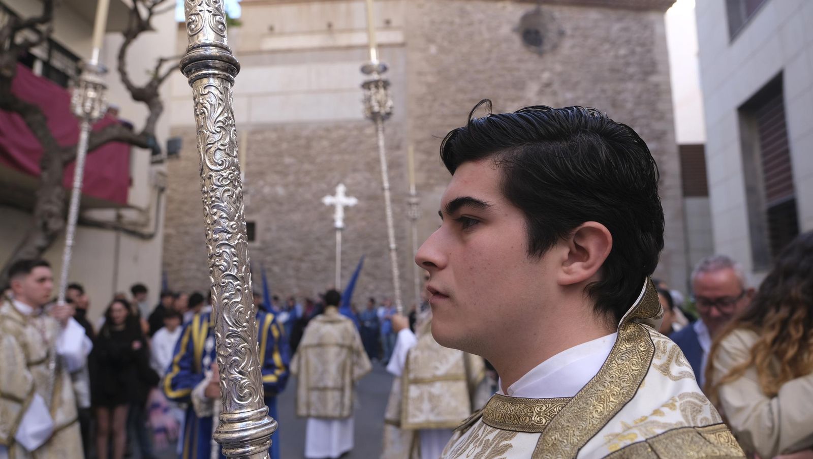 Prendimiento en la Semana Santa de Almería 2025