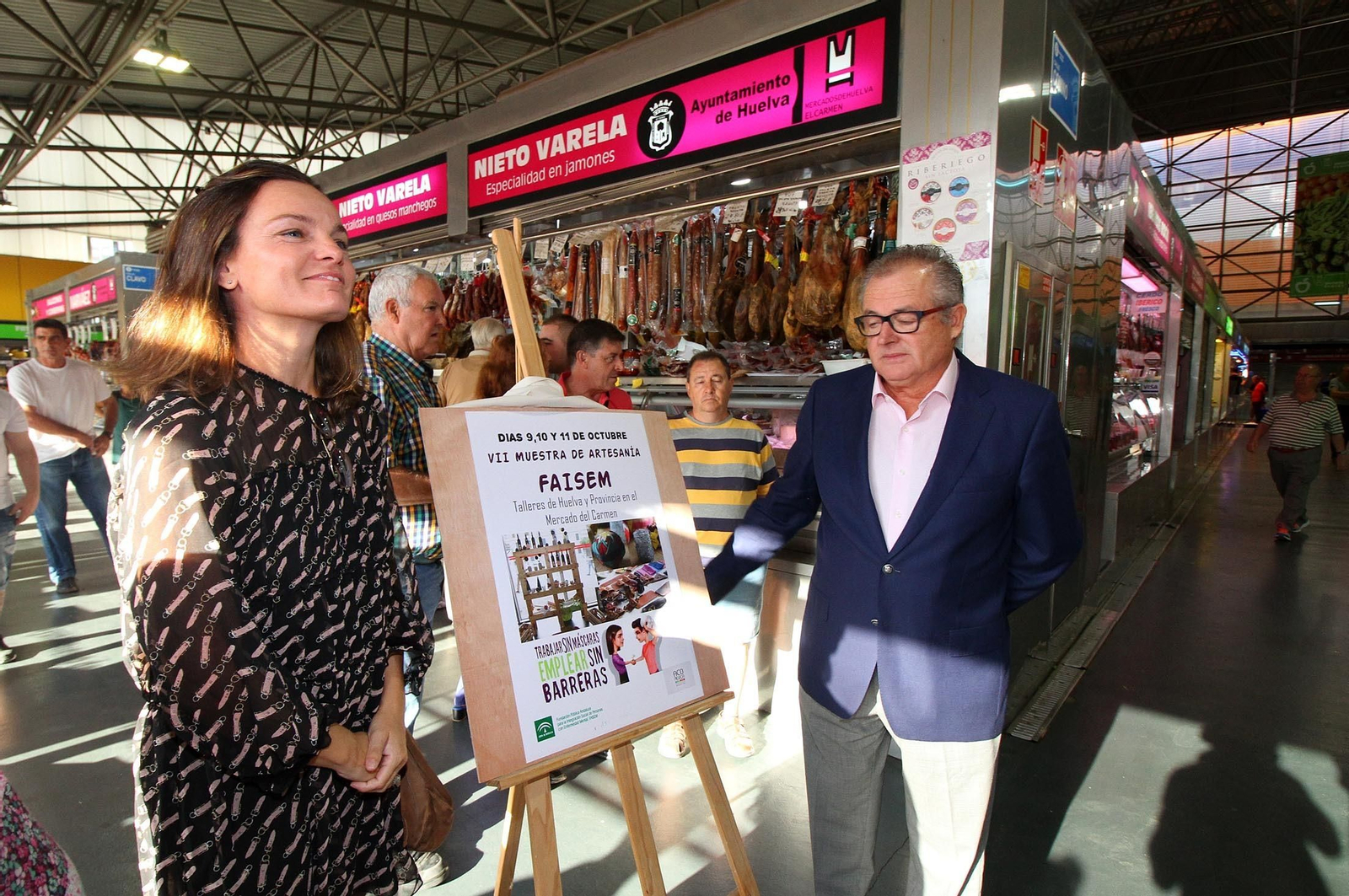 Imágenes de la VII Muestra de Artesanía FAISEM en el Mercado del Carmen.