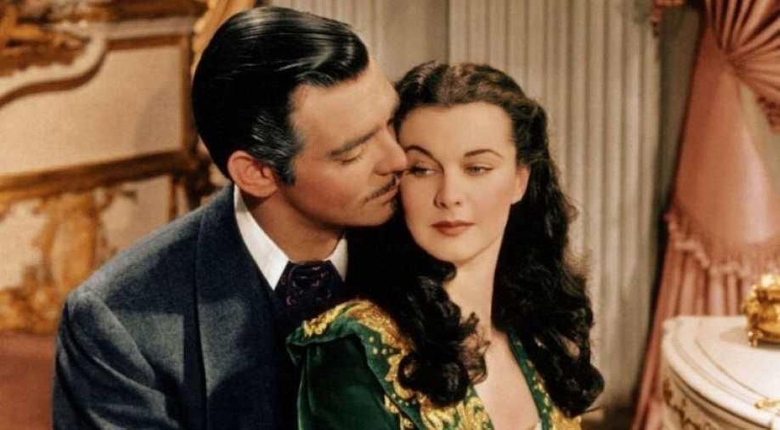 Clark Gable y Vivien Leigh en 'Lo que el viento se llevó'