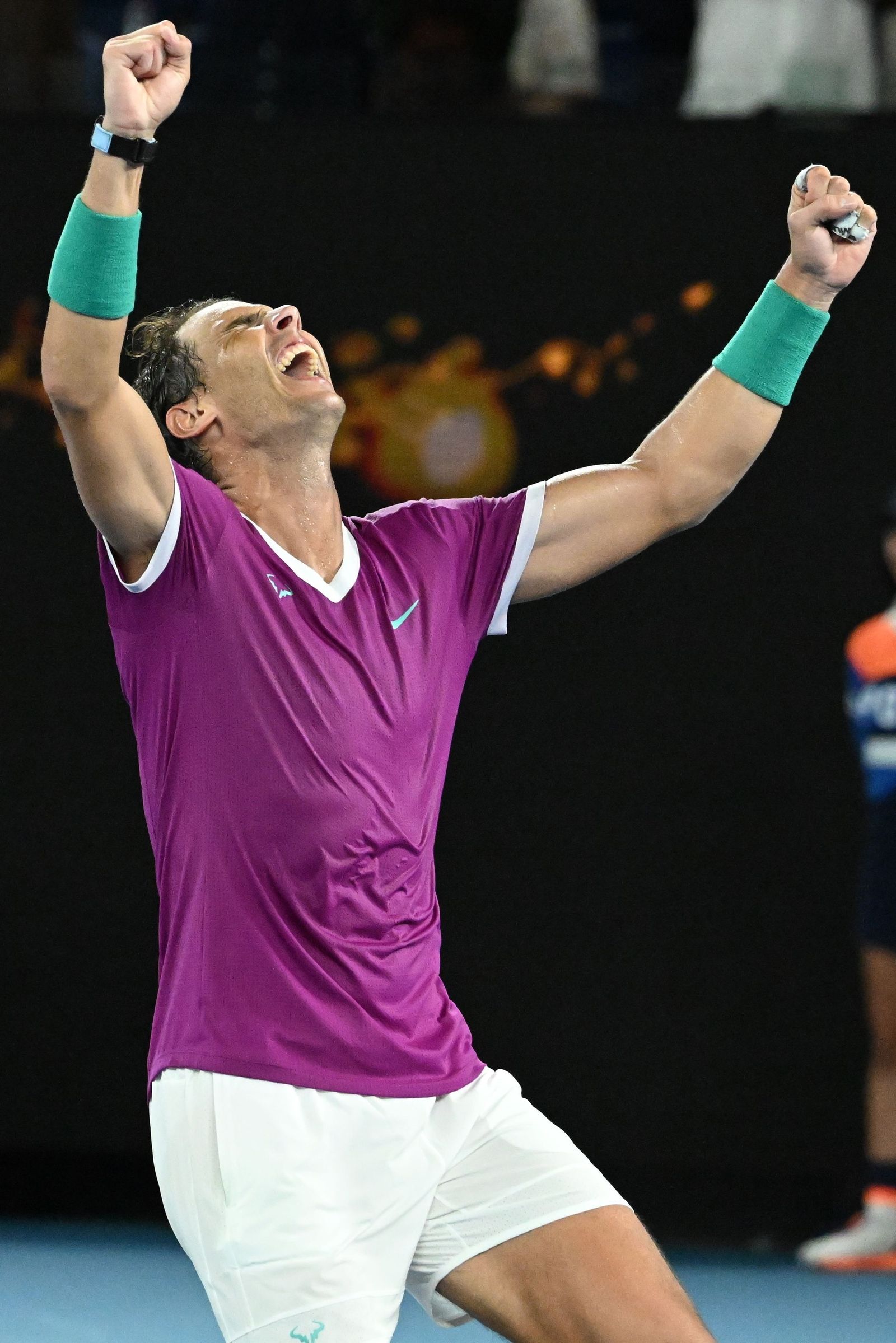 Las imágenes del histórico triunfo de Nadal sobre Medvedev (y 8)