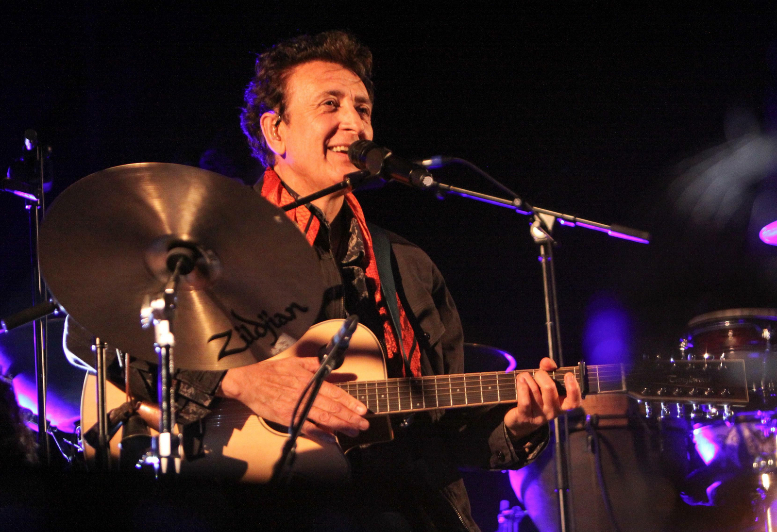 Manolo García durante su actuación