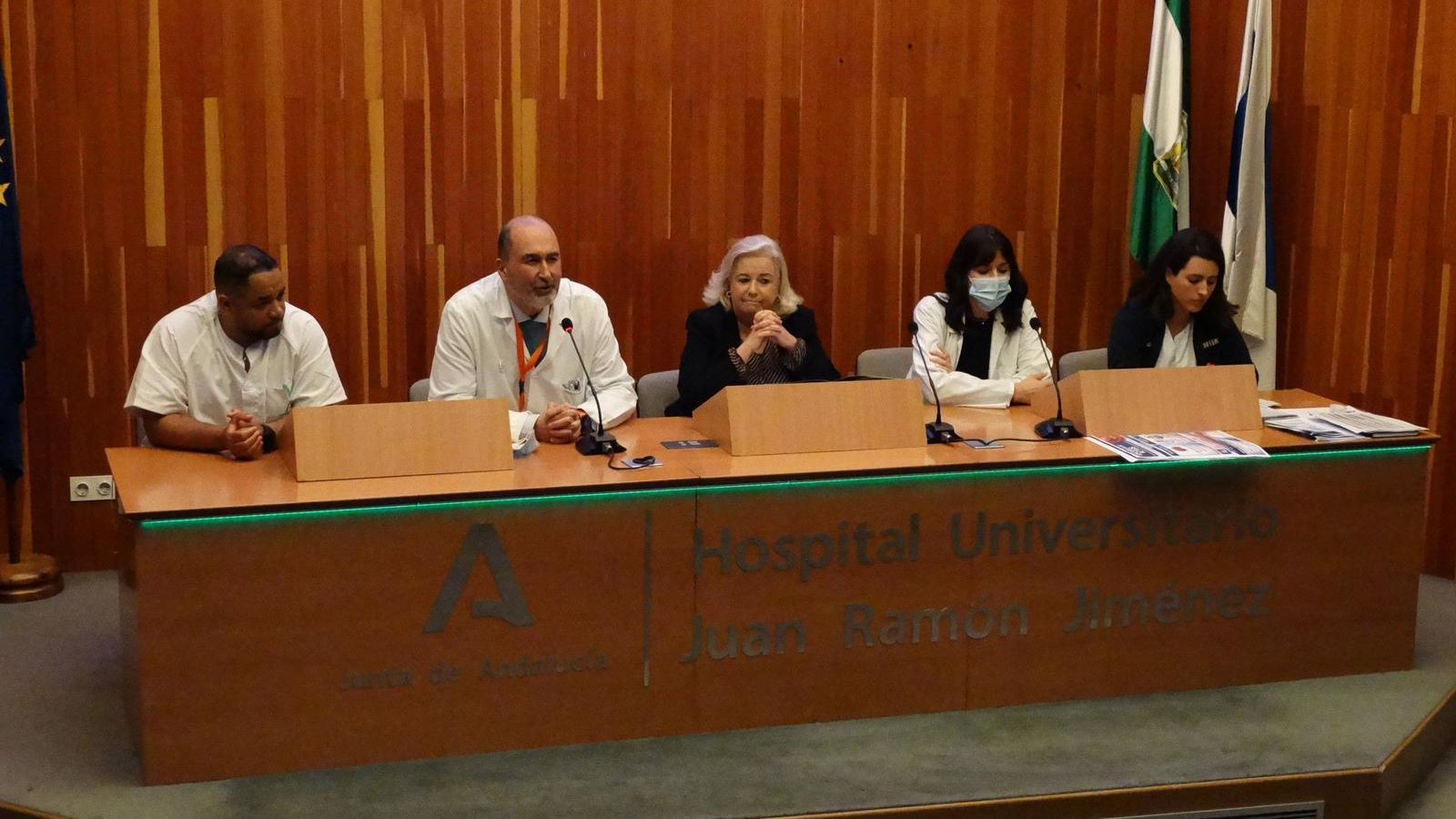 Un momento de la presentación de la novedosa escuela.