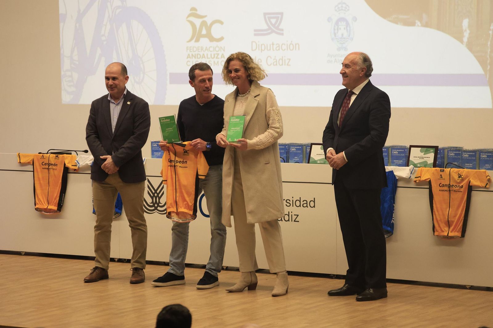 Las fotos de la gala de la Federación Andaluza de Ciclismo, en Algeciras
