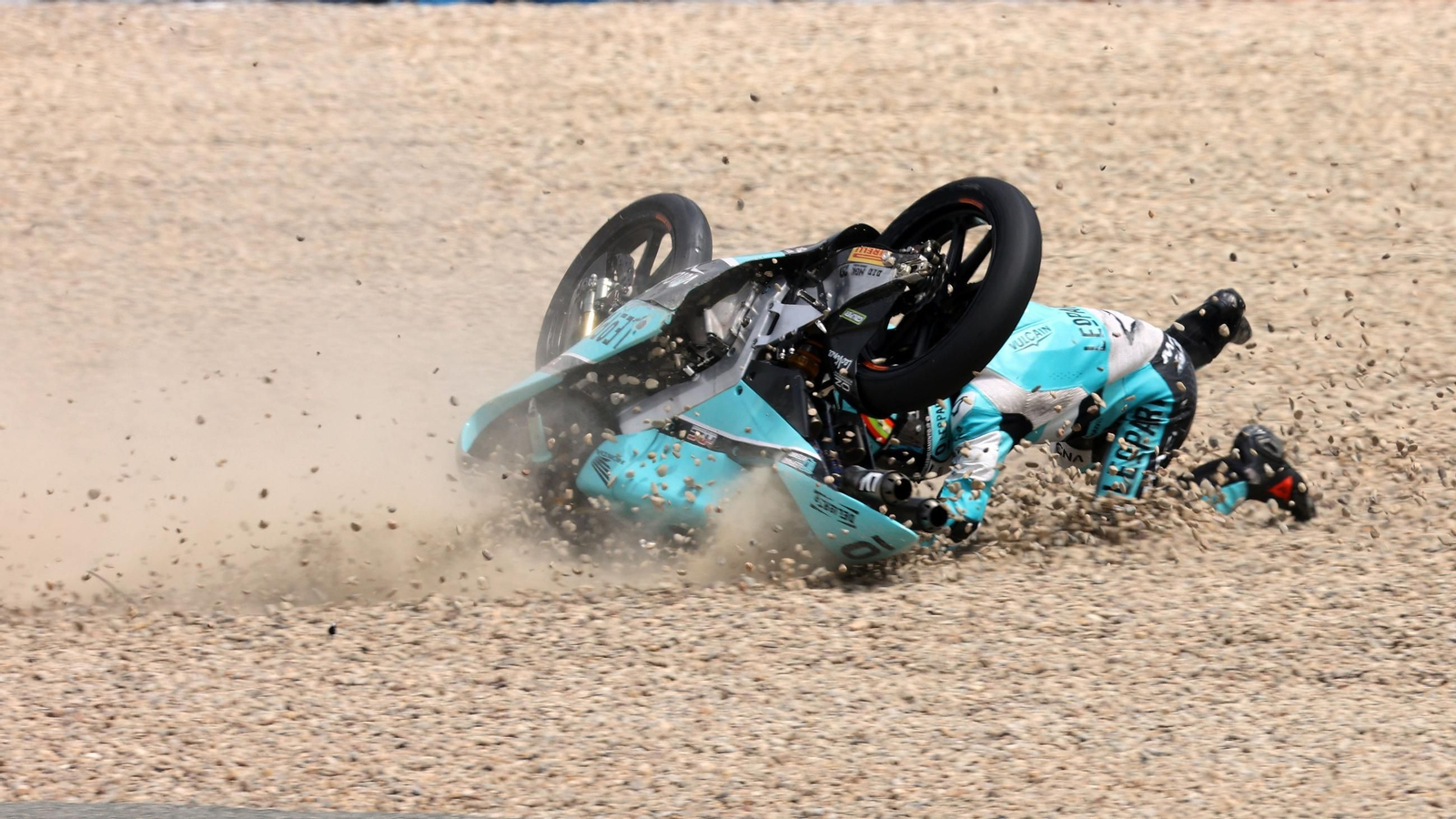 Imágenes de los entrenamientos de Moto3 del Viernes en Jerez