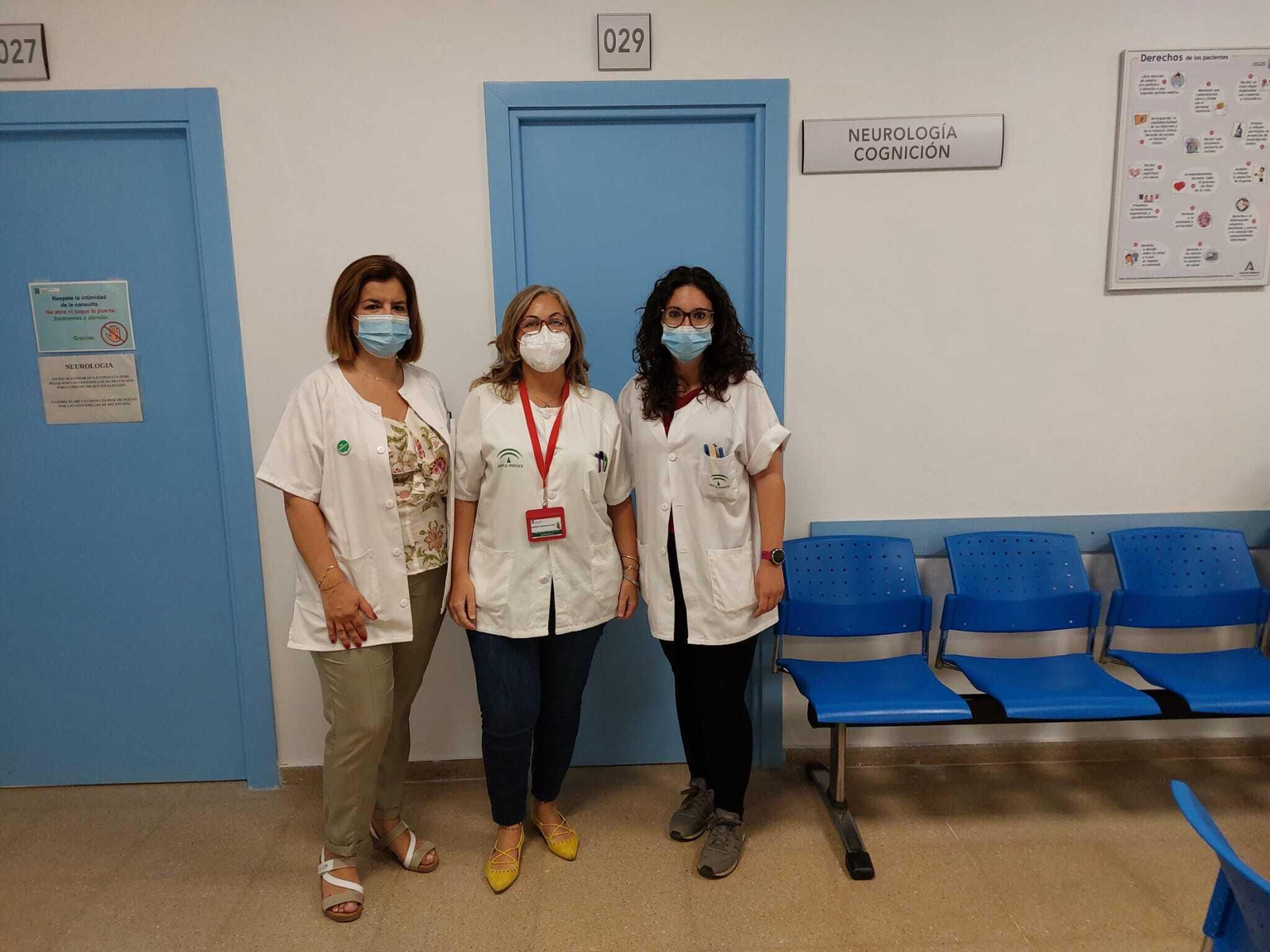 Pacientes de toda la provincia en la consulta de deterioro cognitivo complejo de la Bola Azul