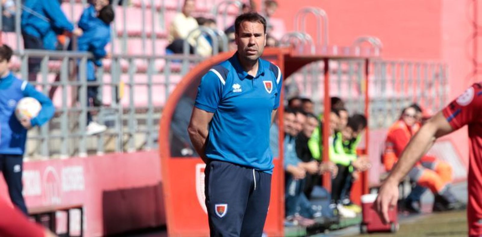 Iñaki Bea, durante un partido con el Numancia.