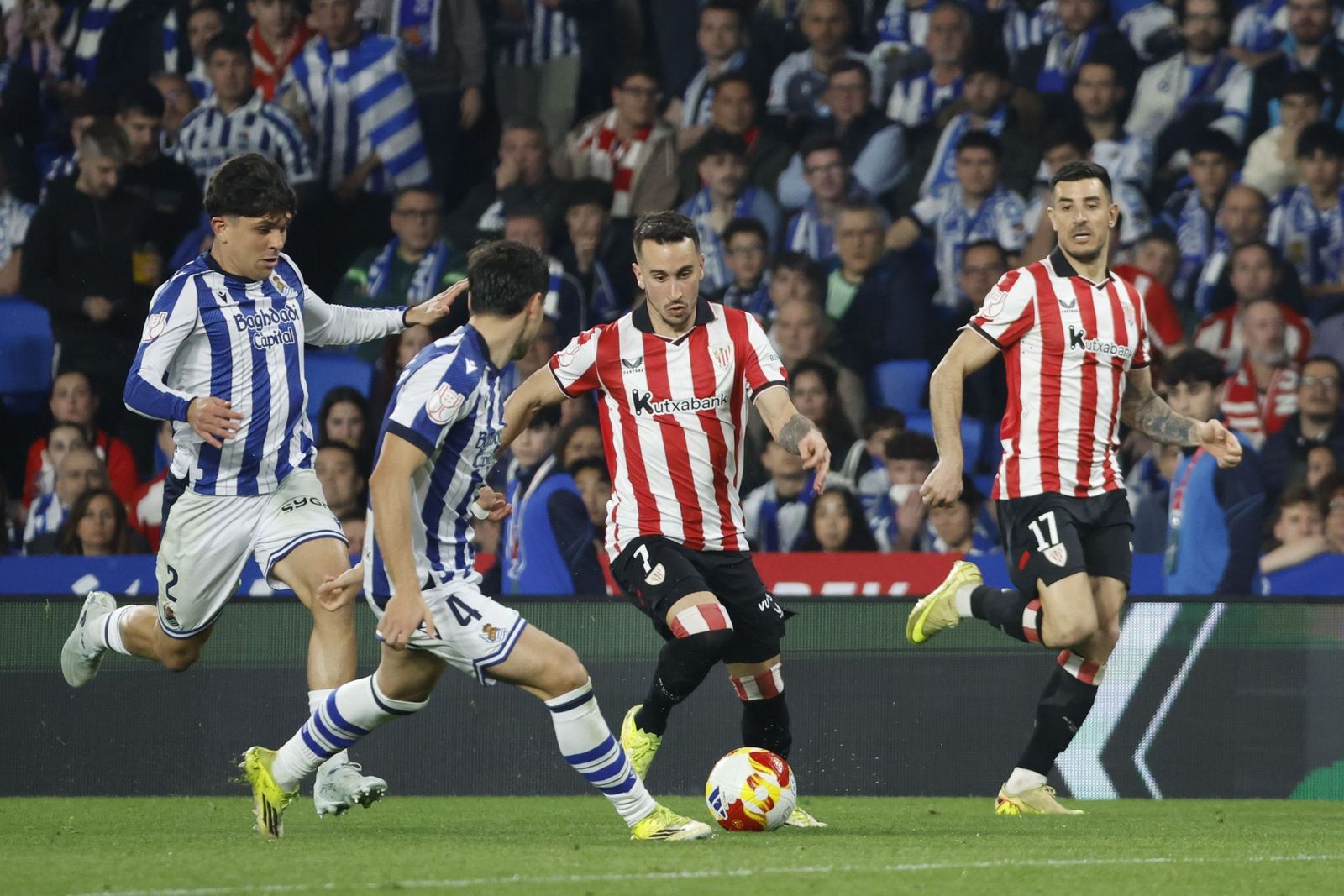 Las fotos de la semifinal Real Sociedad-Athletic