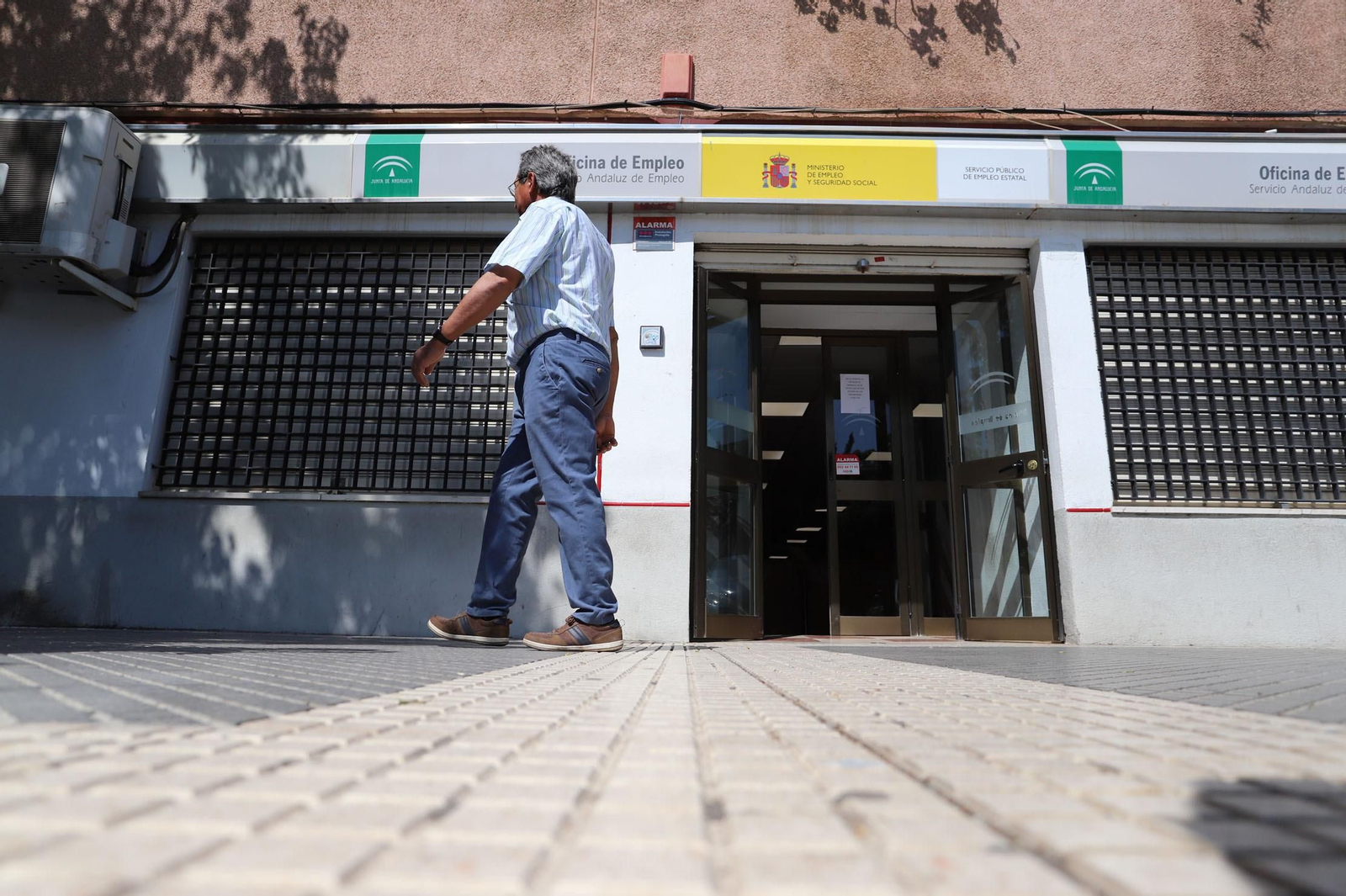 Imagen de una oficina de Empleo en la capital onubense.