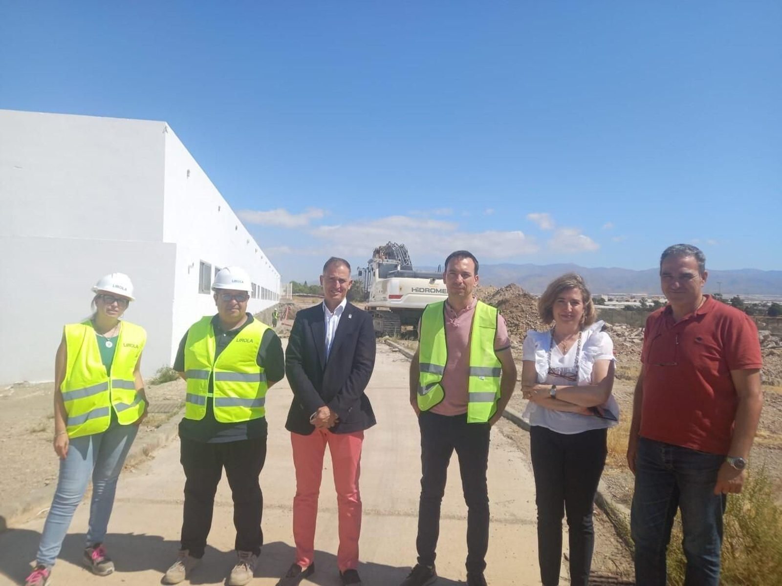 El delegado de Educación visita las obras del IES Sol de Portocarrero de La Cañada de San Urbano