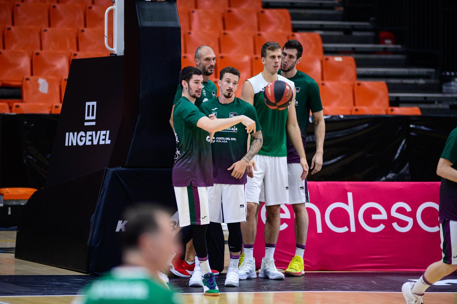 El Baskonia-Unicaja, en fotos
