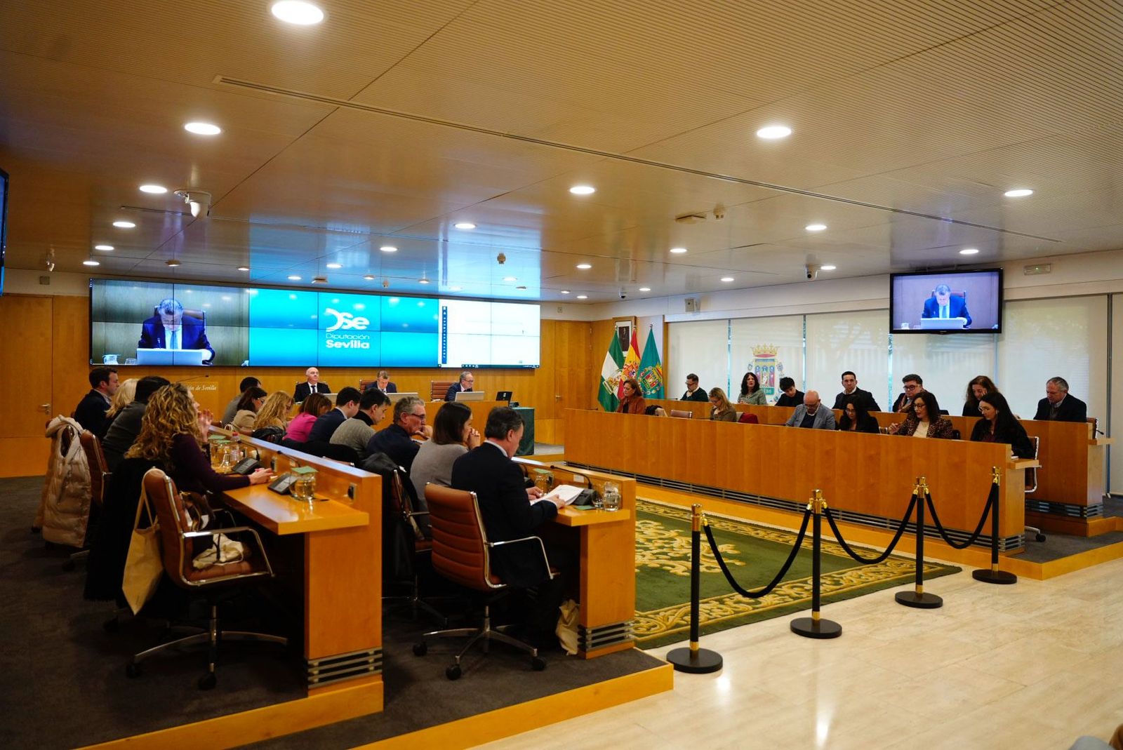 El último pleno ordinario de 2025 en la Diputación de Sevilla