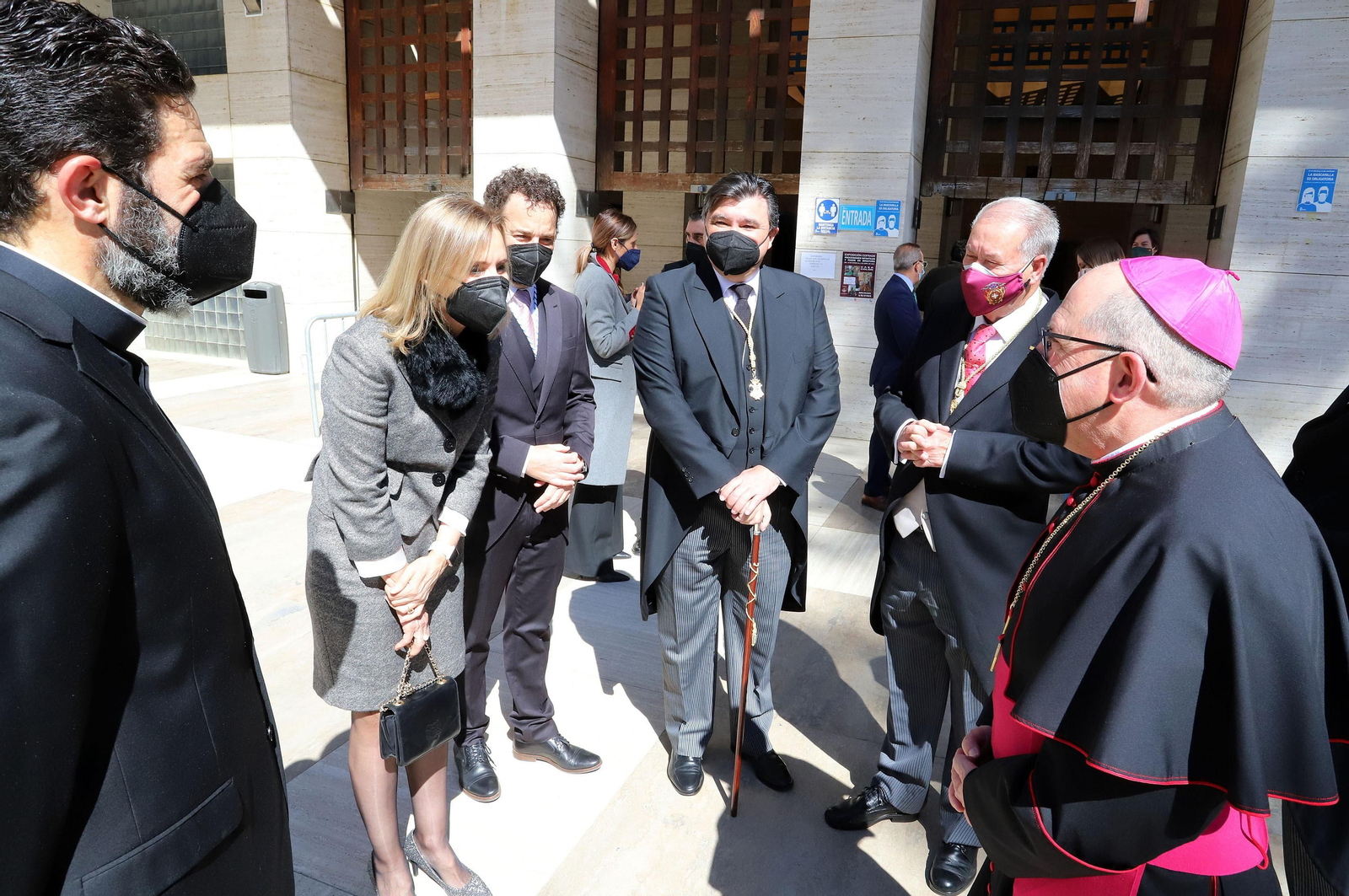 Imágenes del Pregón de la Semana Santa de Huelva 2021 de Eduardo Sugrañes