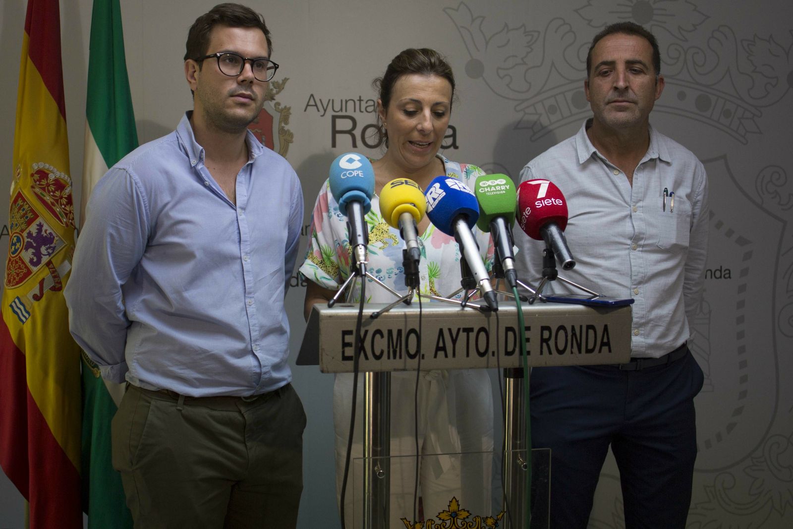 Rueda de prensa de la alcaldesa de Ronda