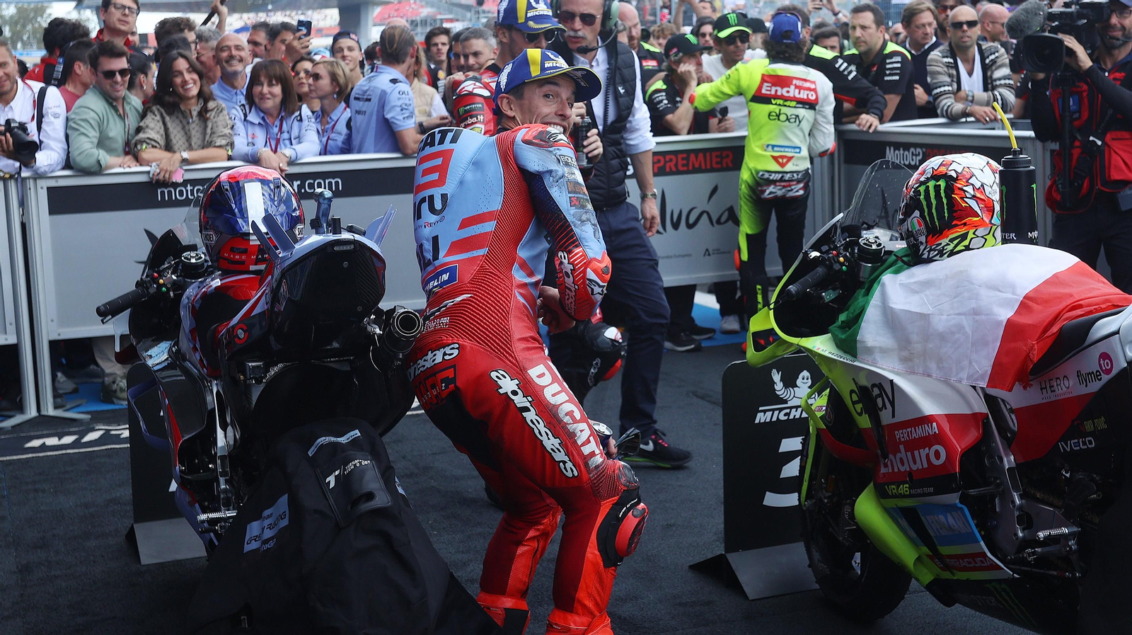 Imágenes de la carrera de MotoGP del Gran Premio de España