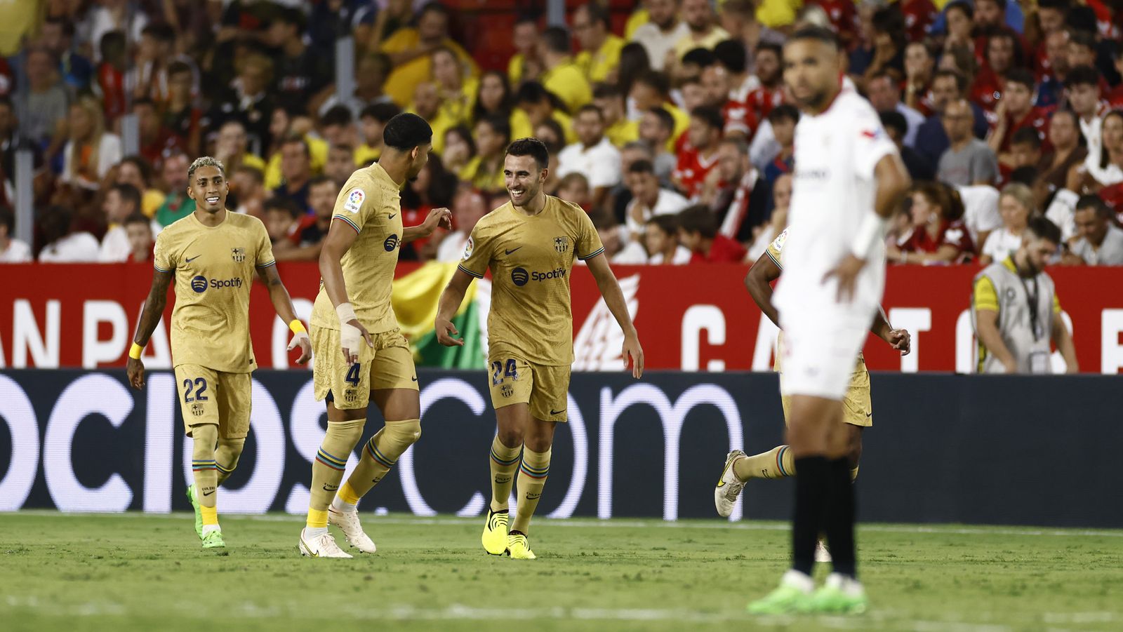 Las imágenes del Sevilla-Barcelona