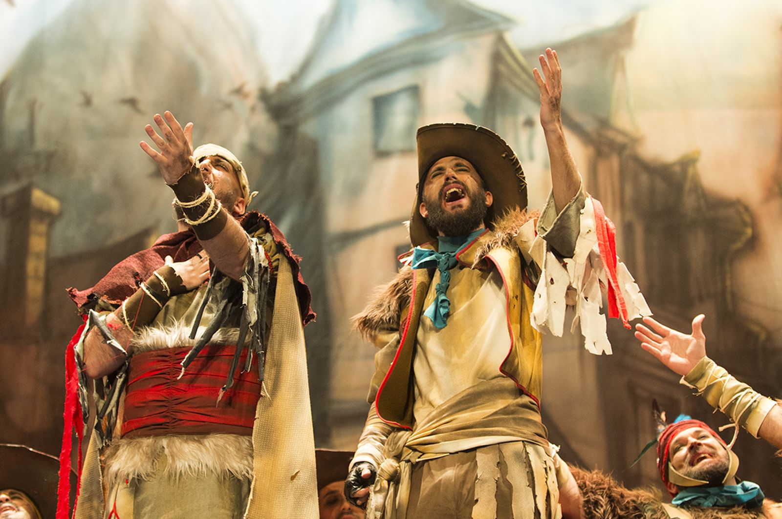 Las imágenes de la sexta función clasificatoria