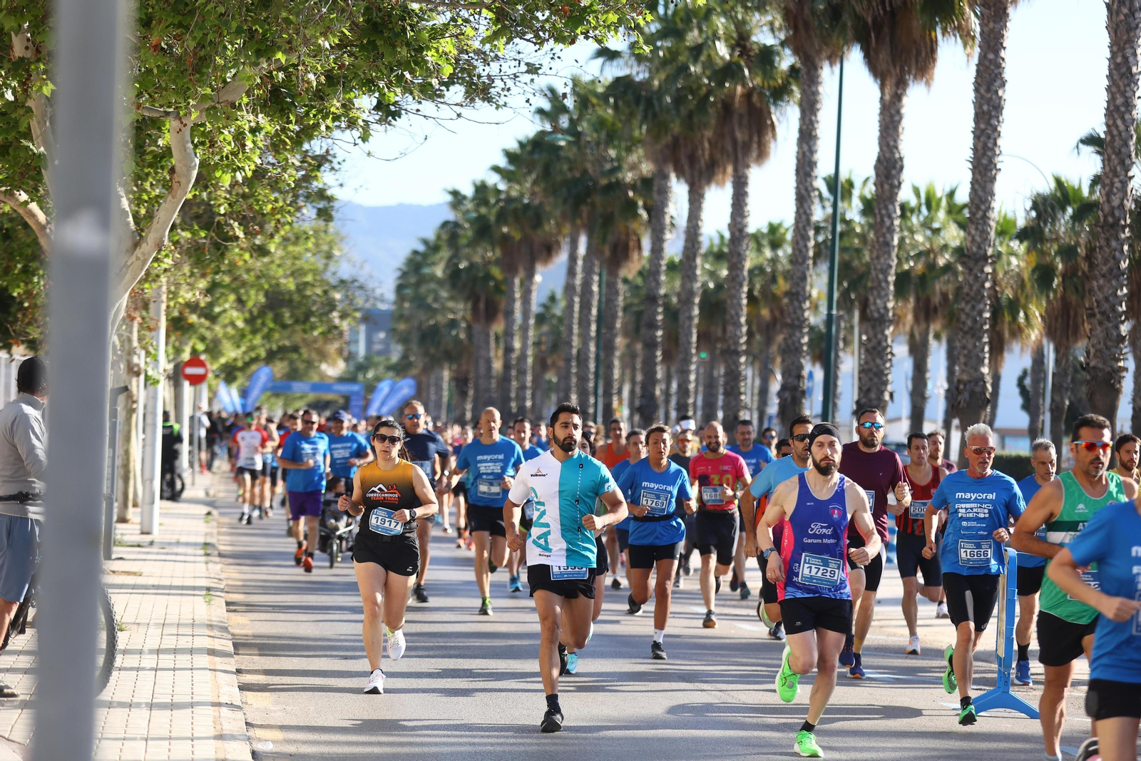 Las mejores fotos de la I Carrera Solidaria Mayoral de Málaga