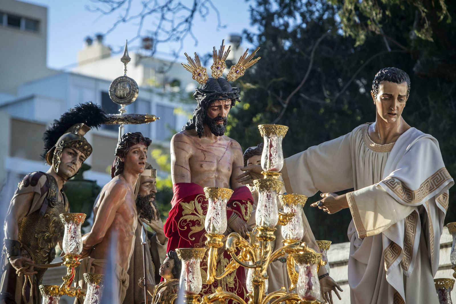 Las imágenes de la salida del Ecce Homo