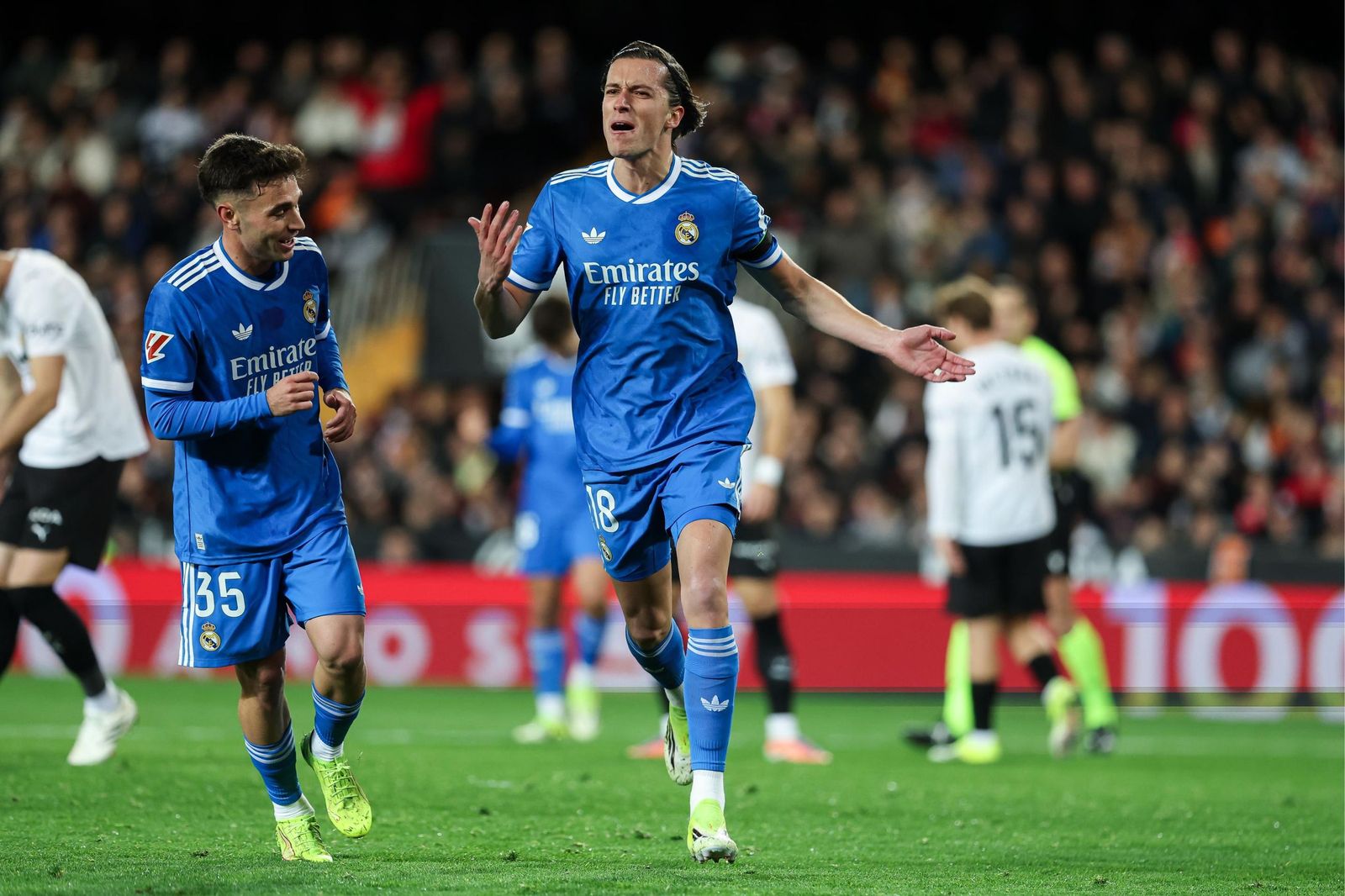 Las fotos del Valencia-Real Madrid
