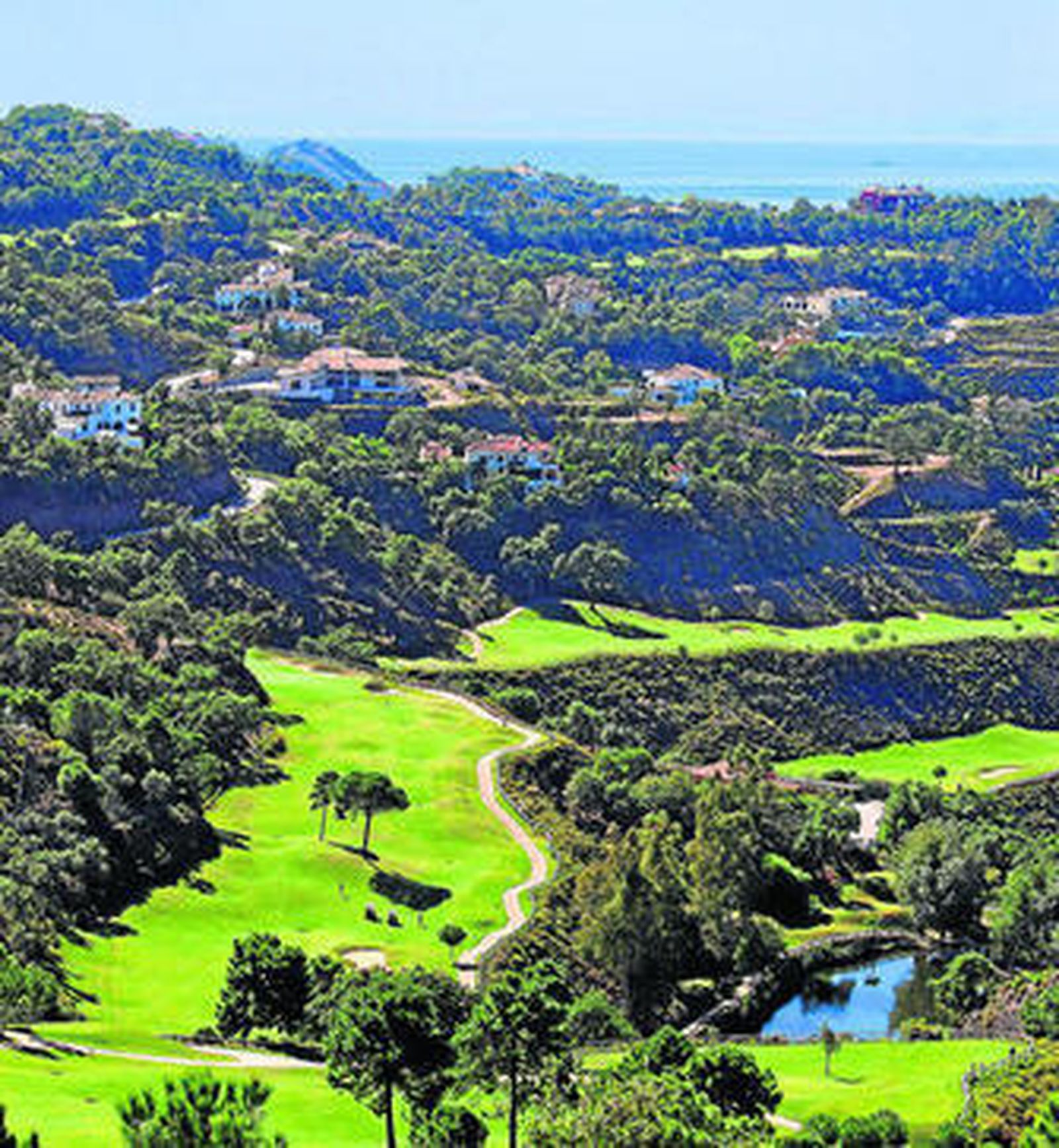 El campo de golf de Valderrama.