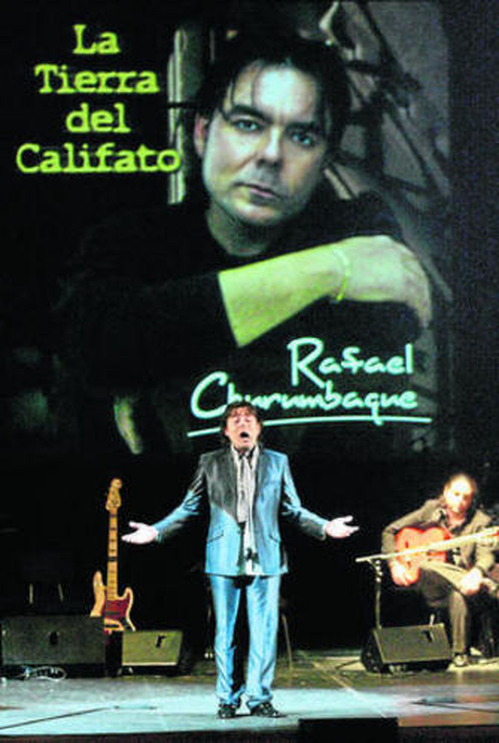 Rafael Espejo 'Churumbaque', durante su concierto el pasado sábado.