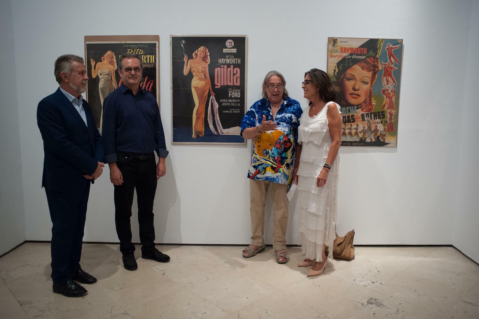 Los carteles de la exposición 'Rita Hayworth y La Edad de Oro'