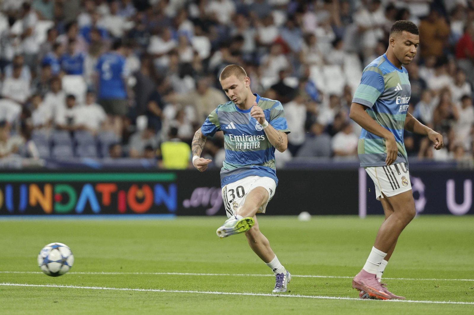 Las mejores fotos del Real Madrid - Olympique