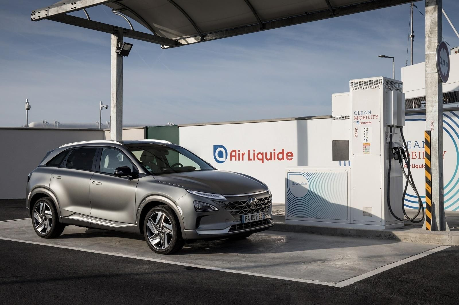 Una hidrogenera de Air Liquide.