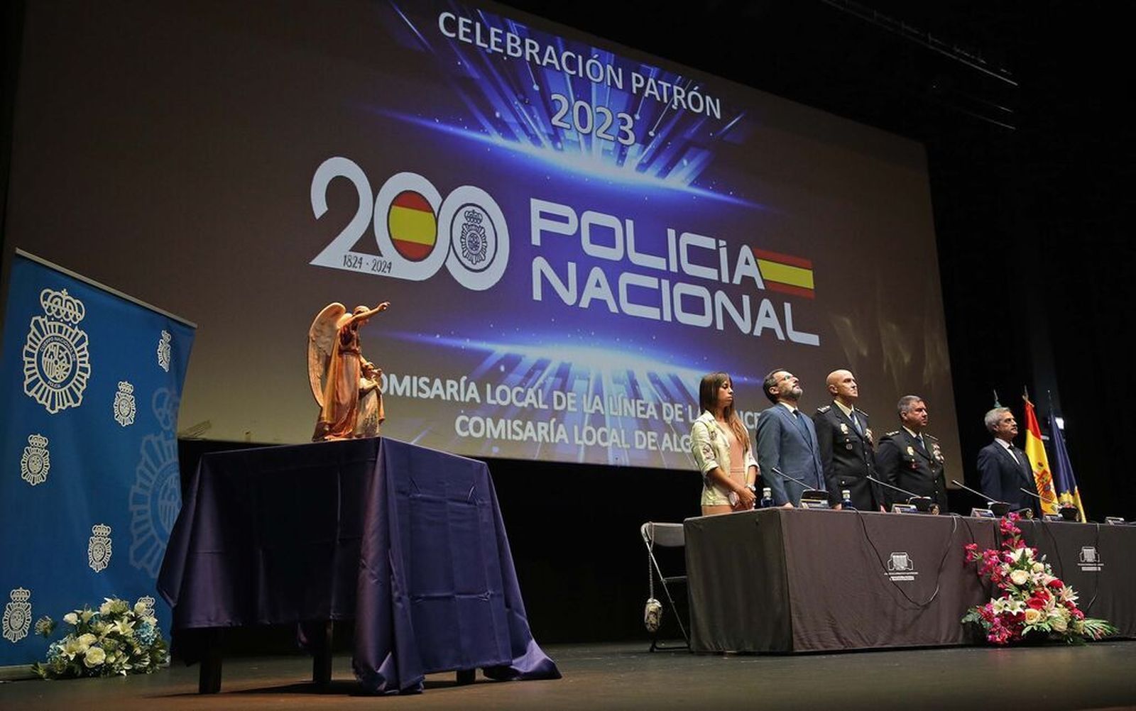 La celebración de los Ángeles Custodios en La Línea.