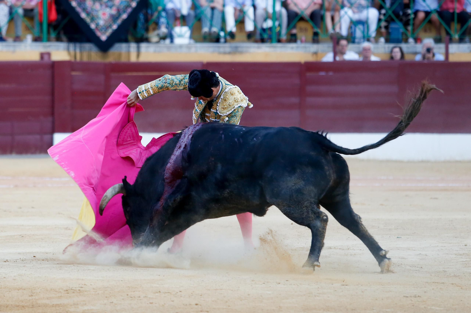 Fotos del mano a mano entre Roca Rey y Pablo Aguado en La Línea