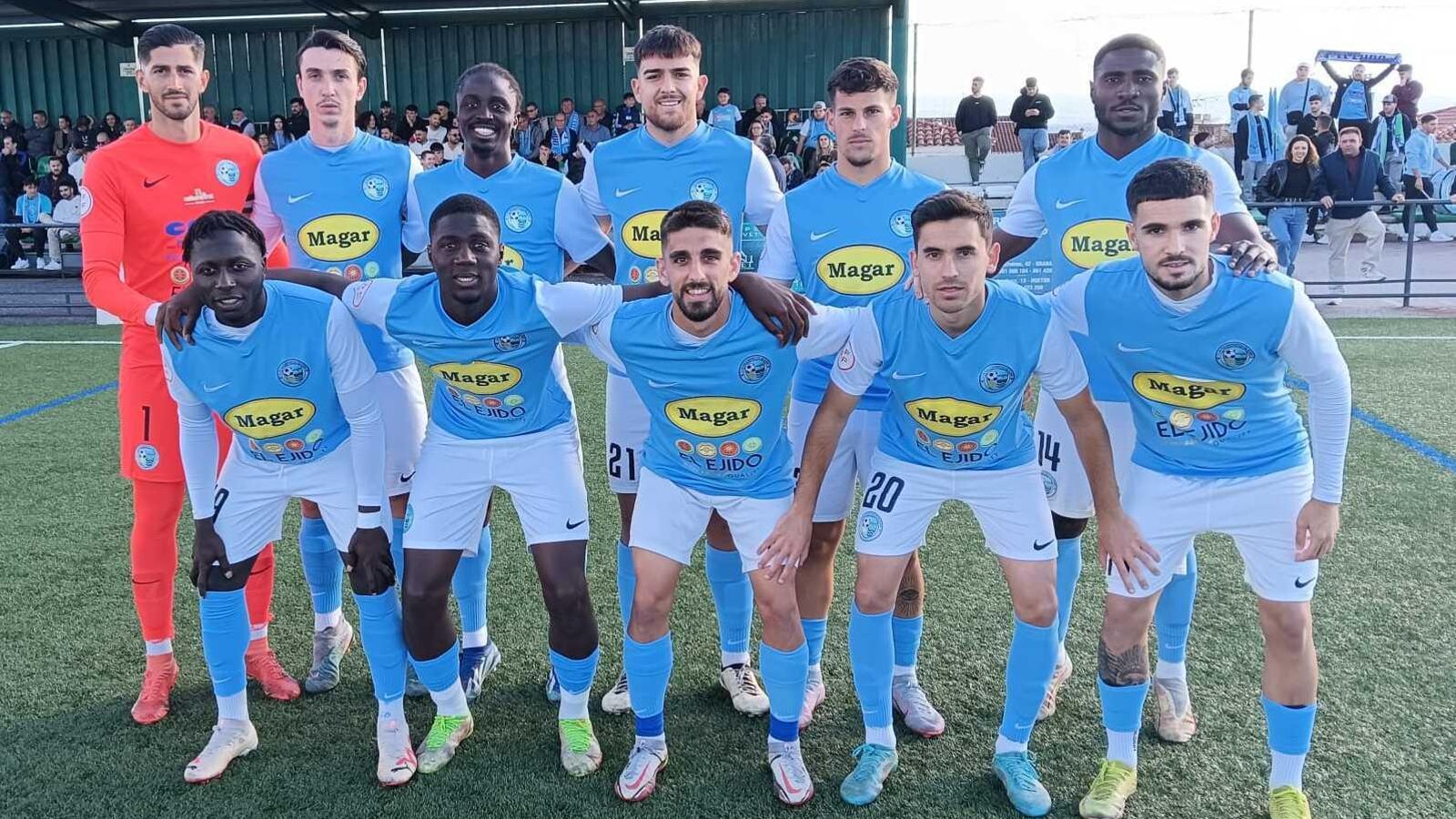 Once presentado por el Poli El Ejido en un encuentro de la presente temporada.