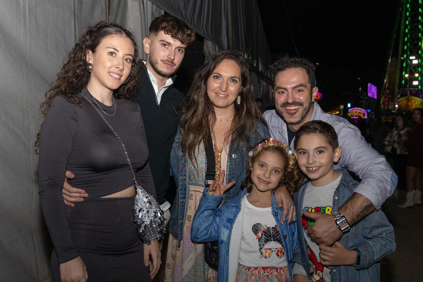 Feria de San Lucas por la noche, en imágenes