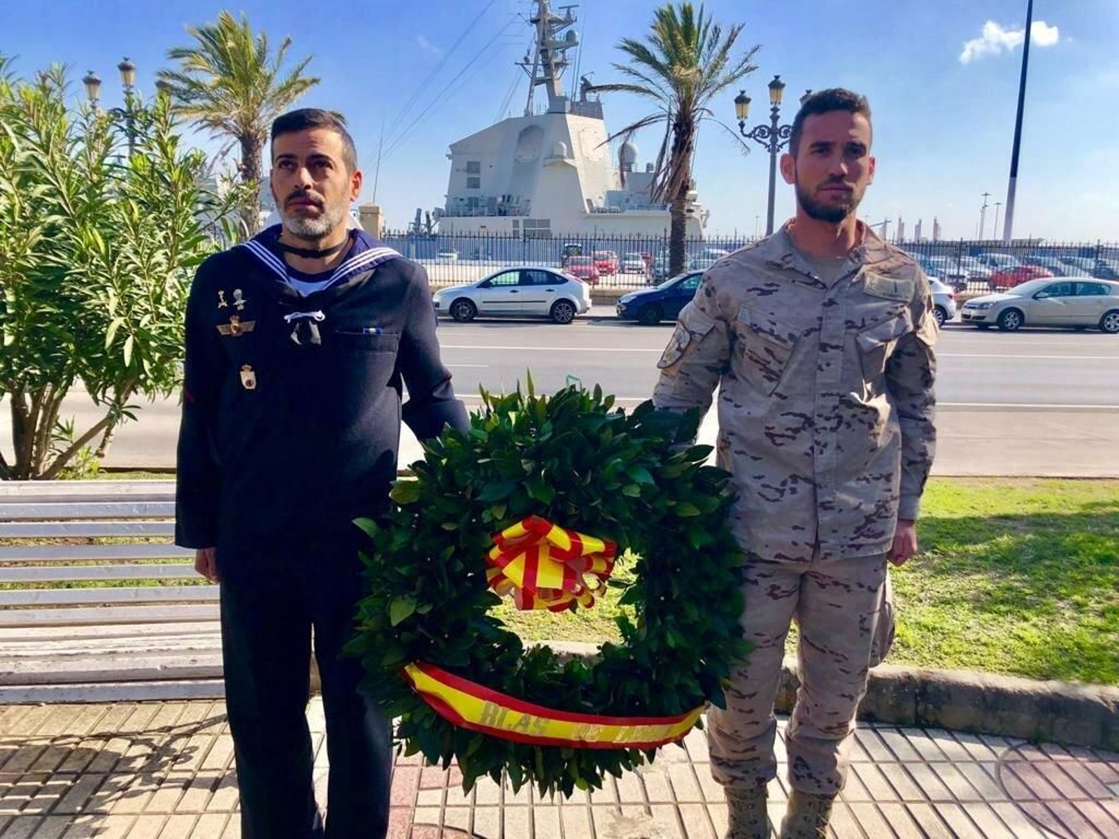 La armada rinde homenaje a Blas de Lezo
