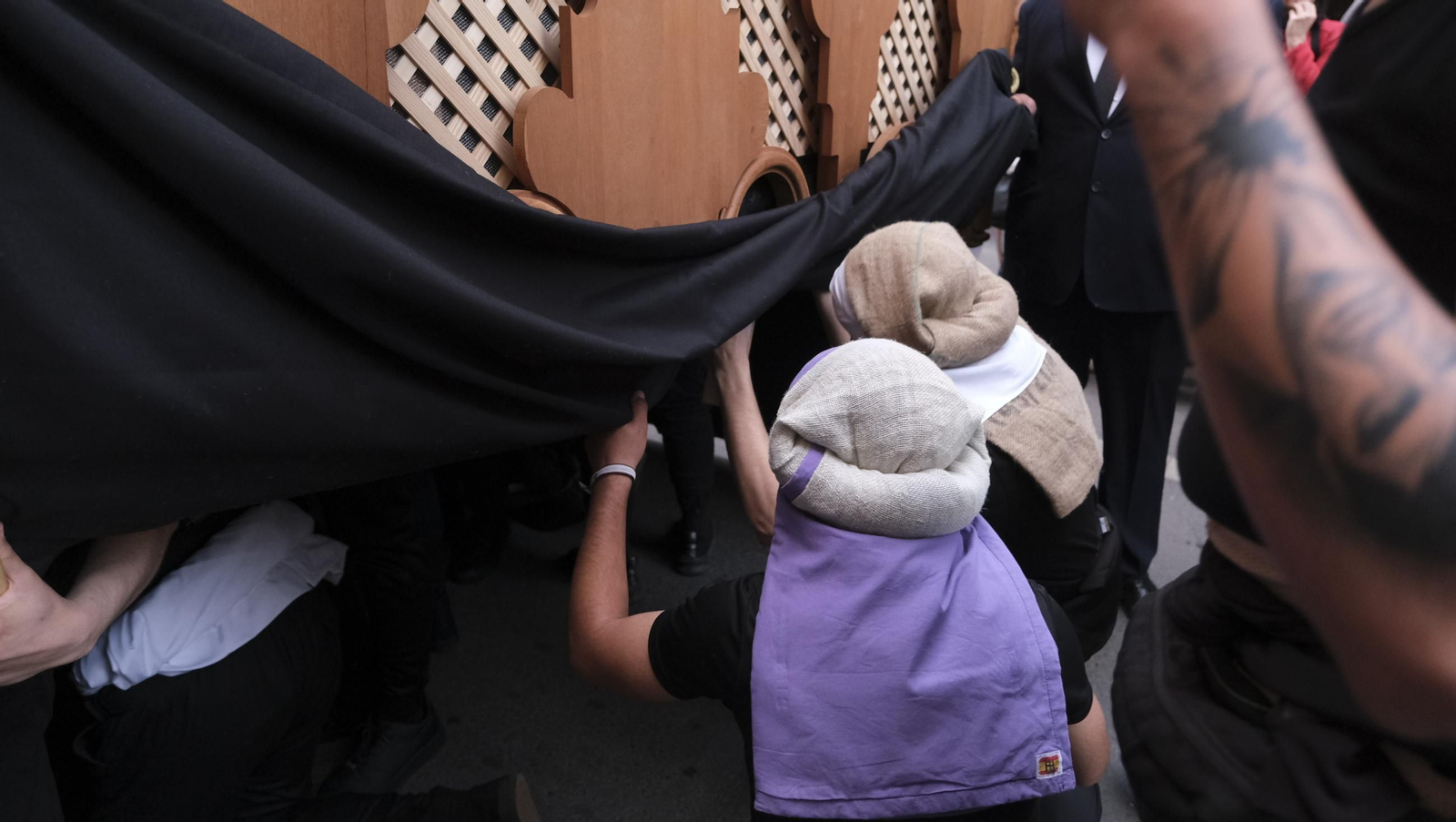 Procesión de Caridad en la Semana Santa de Almería 2025