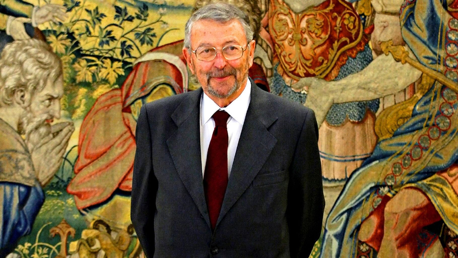 Alberto Oliart (Mérida, 1928), en su nombramiento como presidente de RTVE