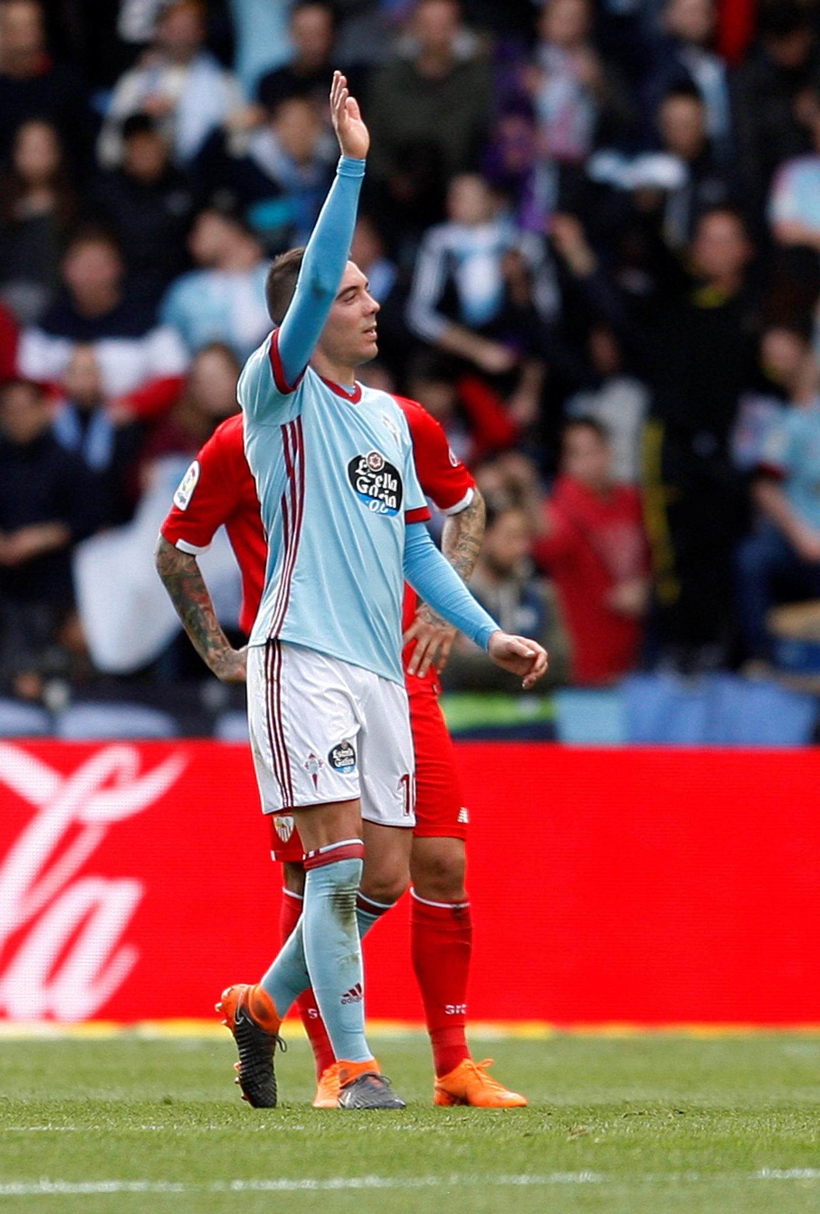 Las imágenes del Celta-Sevilla