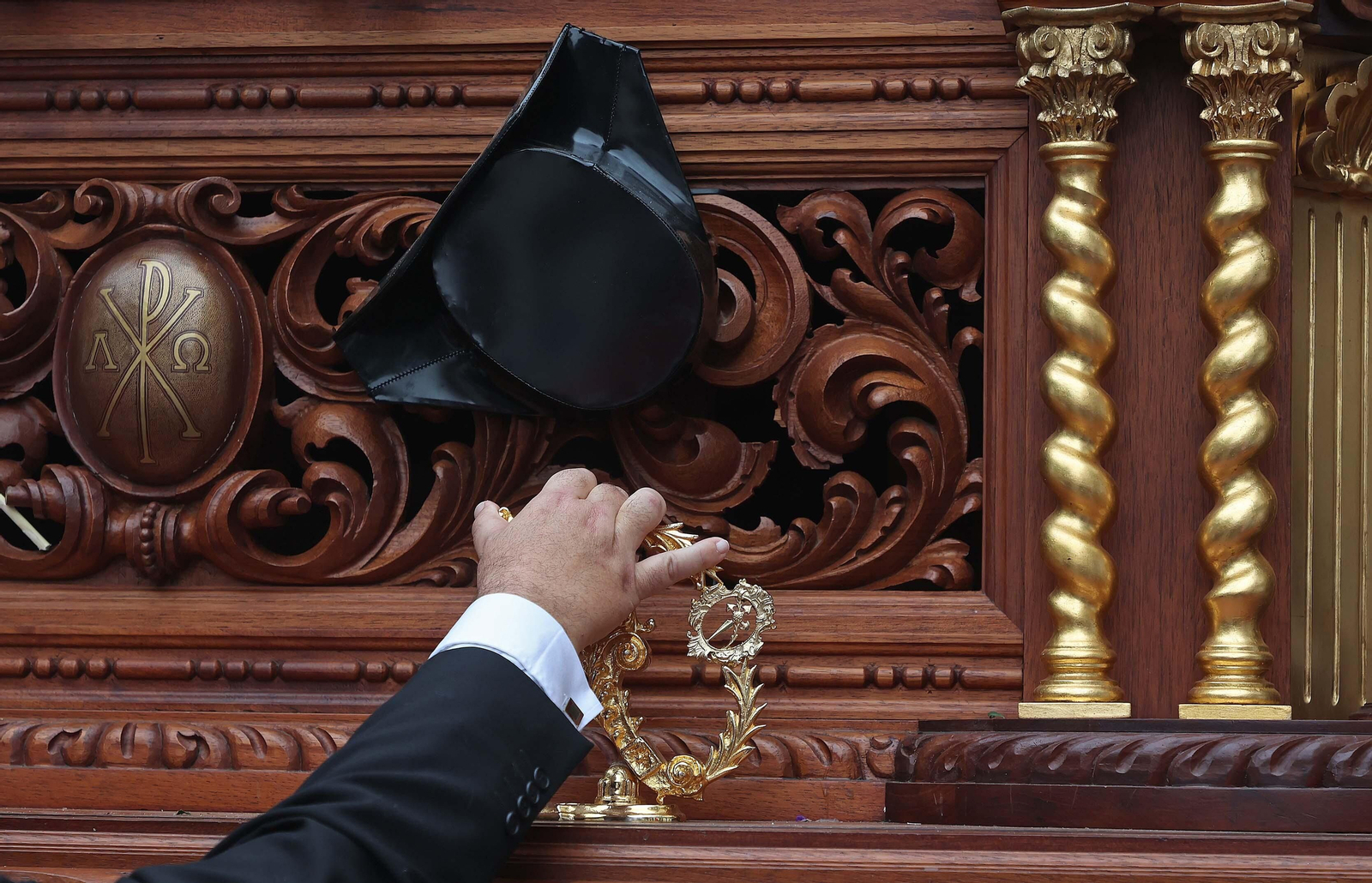 Fotos del Domingo de Ramos en Algeciras: La Borriquita y Oración en el Huerto