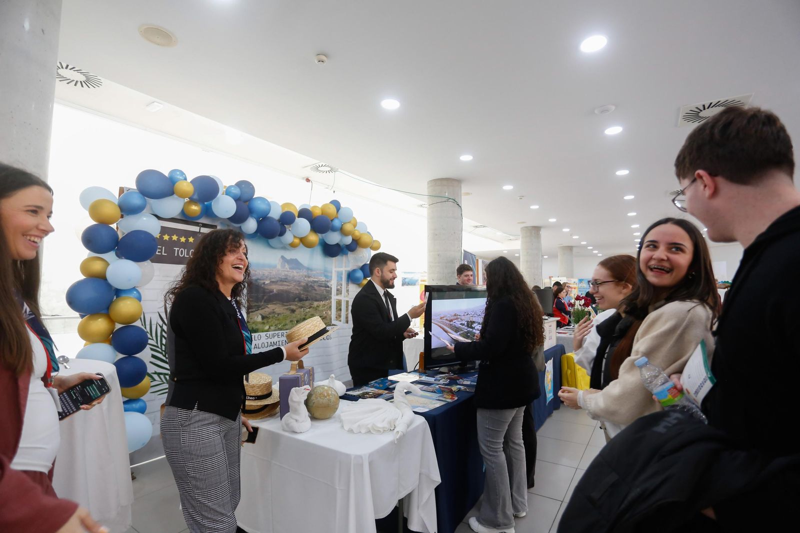 Las fotos de la XIII Feria de Ciclos Formativos Campo de Gibraltar en el Palacio de Congresos de La Línea