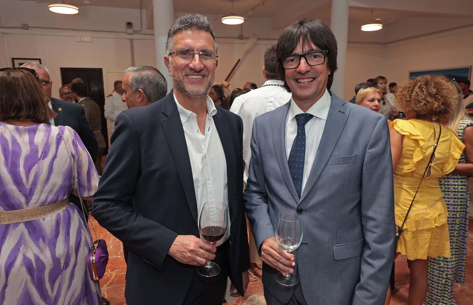 Fotos de la recepción de la Comandancia de Marina y la Autoridad Portuaria de la Bahía de Algeciras con motivo de la festividad de la Virgen del Carmen