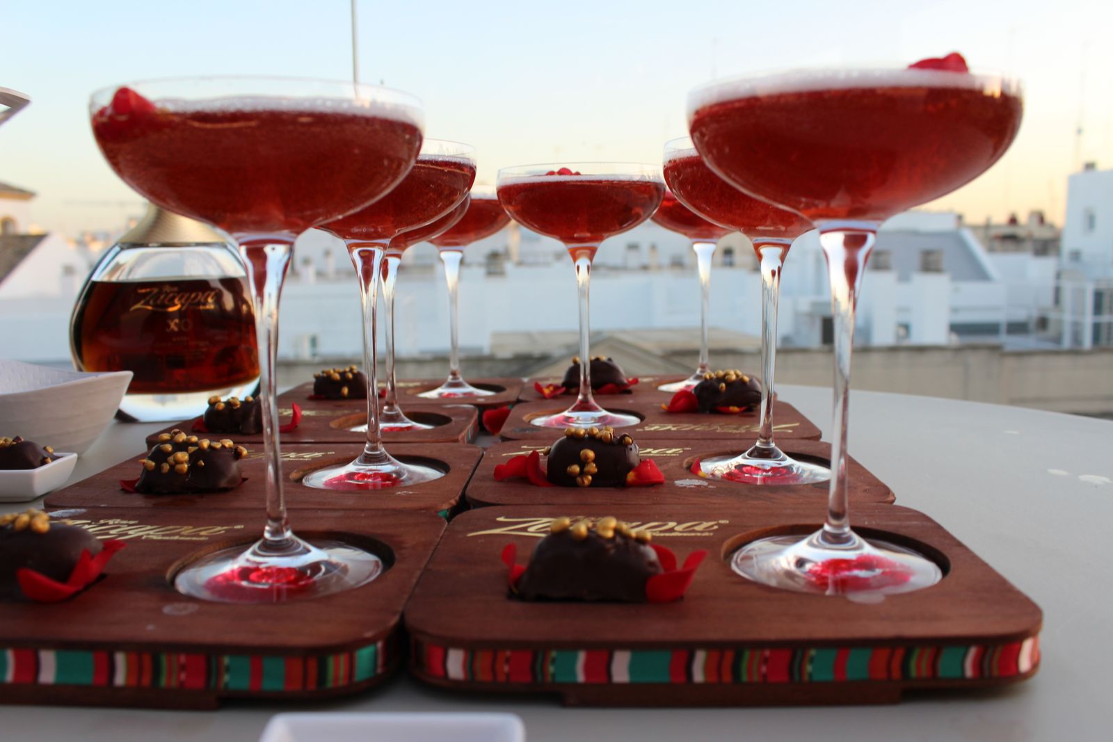 Cocktail Bombe d'amour, creación de Luca Anastasio.